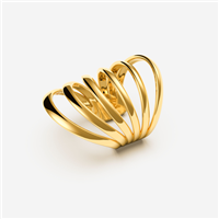 Ring Pianegonda Woman Capsule in Brass PMVR05D